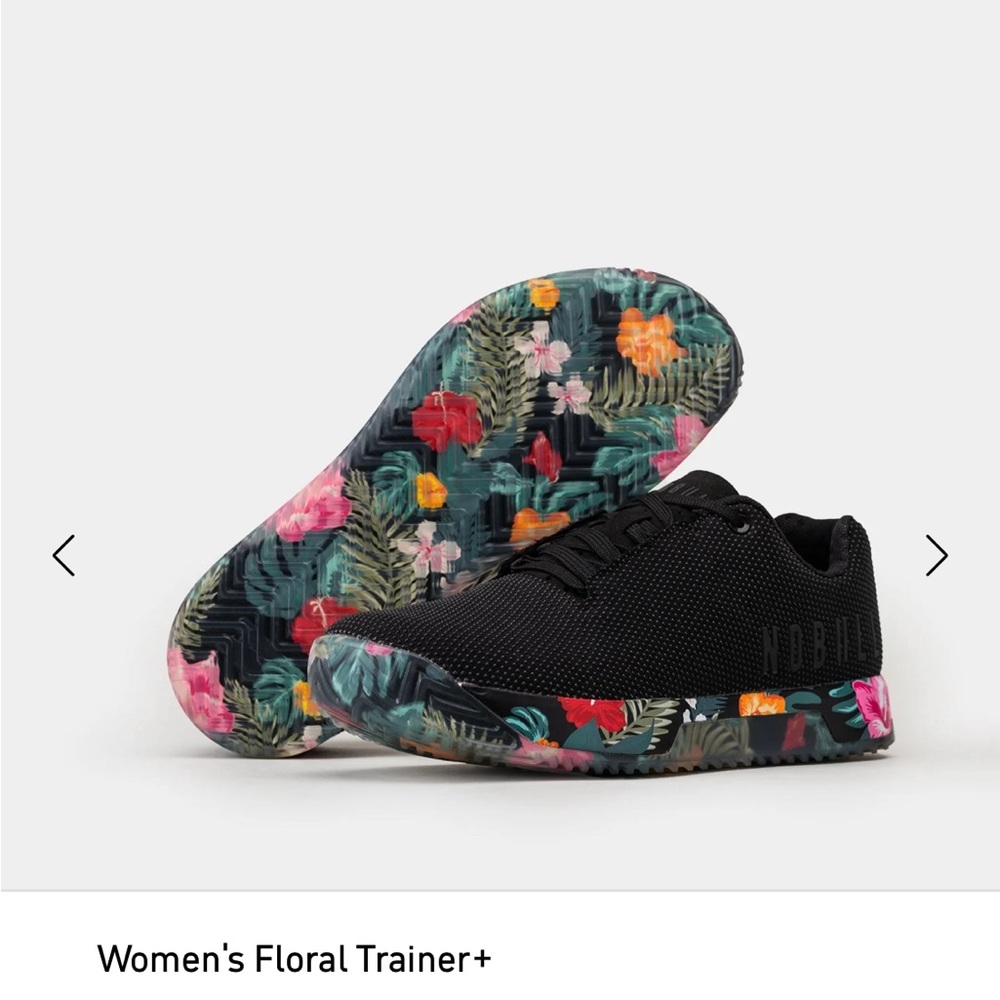 NoBull Floral Trainer+ Shoes  Midnight Tropical Both Men  6 And Women 7.5